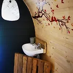 La Roulotte Des Nuits Etoilees Du Moulin 度假居 Sainte-Orse
